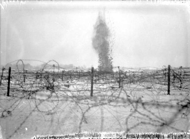 Shell Burst Beaumont Hamel