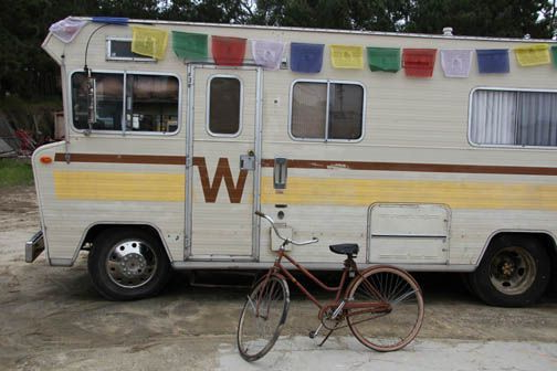 Winnebago with Bike